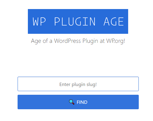 趣聞：如何查看插件在WordPress官方的“年齡”